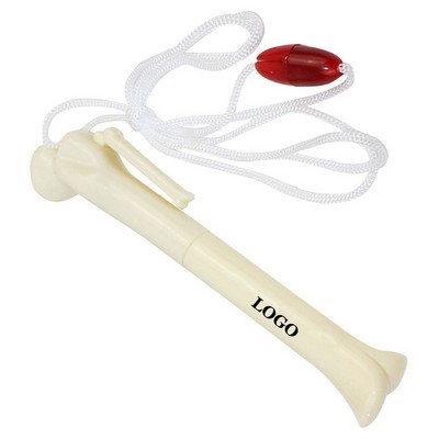 Bone Shaped Pen W/ Clip