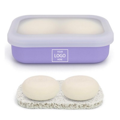 Silicone Soap Box w/Lid