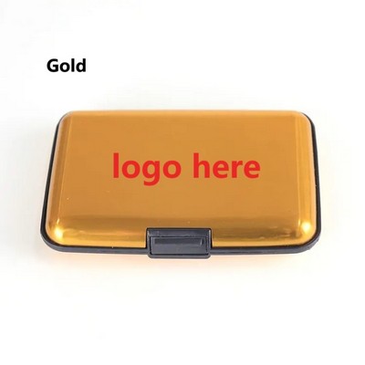 Aluminum Wallet Business Card Holder