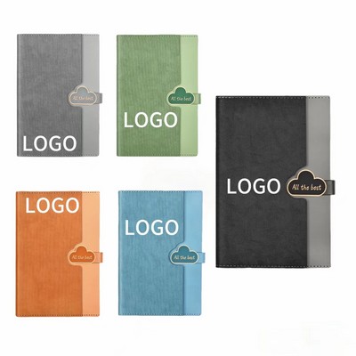 Notebook With Cloud-Shaped Buckle