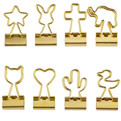 Cartoon Shaped Long Tail Clips