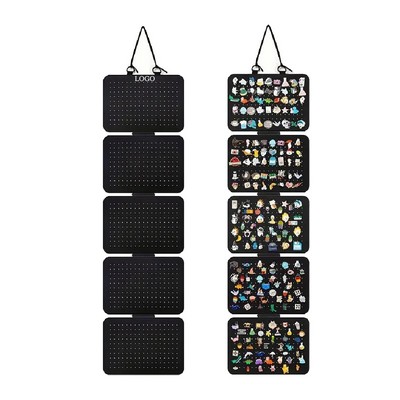 Hanging Enamel Lapel Pin Display Panels Organizer