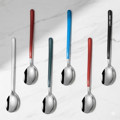 8.26" Dual Color Silver Spoon