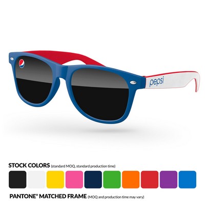 3-Tone Retro Sunglasses