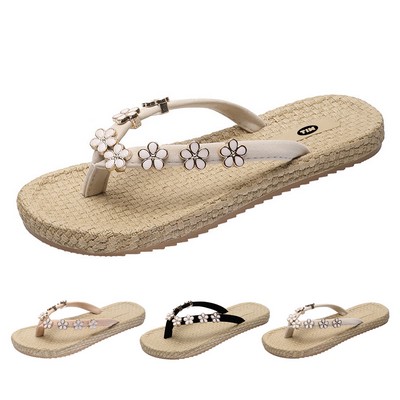 Women'S Summer Flat Sandals Flip Flops