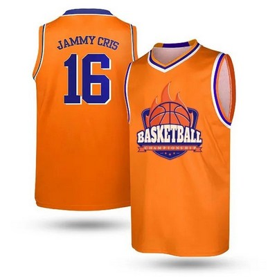 Personalized Basketball Jersey - Full Color Dye Sublimated