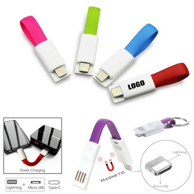 2" 1 Charging Lightning w/Micro USB Cable
