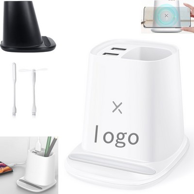 Wireless Charger Pen Holder
