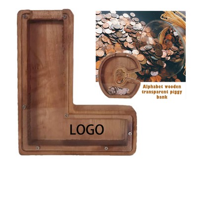 Personalized Letter Money Bank For Kids