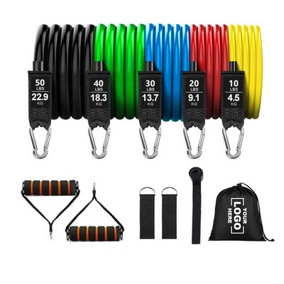 11-Piece Resistance Bands Workout Set