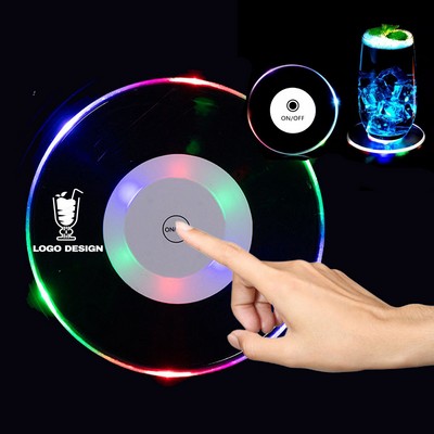 Waterproof LED Light UP Coaster