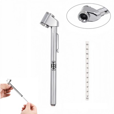 Dual Head Tire Pressure Gauge Pencil Style