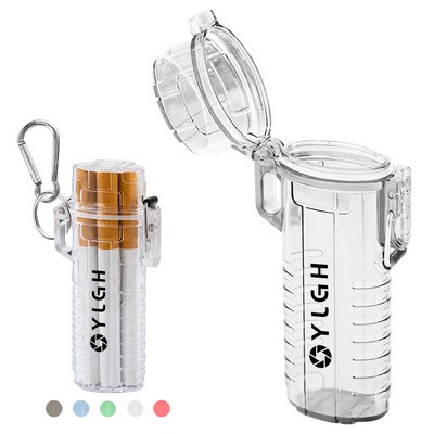 4 Capacity Cigarette Holder With Carabiner