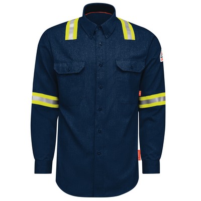 Bulwark® iQ Series® Enhanced Visibility Comfort Woven Lightweight Shirt