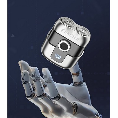 Mini Dual-Head Electric Shaver,Waterproof Mini Electric Shaver for Men