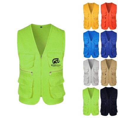 Unisex Multi Purpose Work Vest