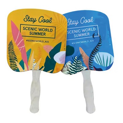 Customized Paper Creative Advertising Fan