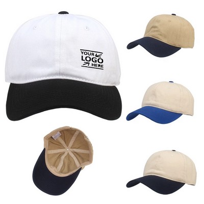 Spliced Adjustable Sports Baseball Cap
