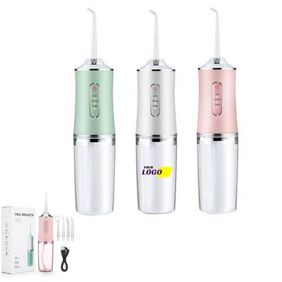 Rechargeable 0.7mm Water Column Teeth Water Flosser