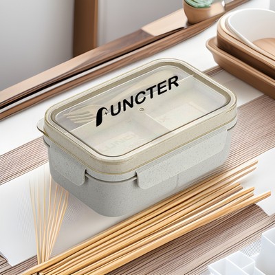 Wheat Straw Portable Bento Box