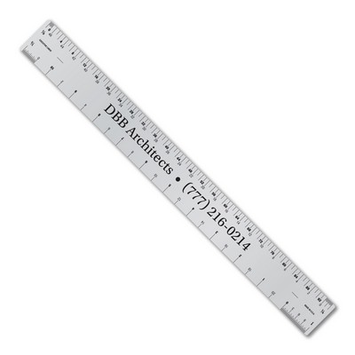 12" Metalphoto® Aluminum Architect & Engineer Ruler