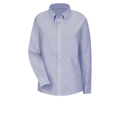 Red Kap Shirts - Women's Long Sleeve Executive Oxford Dress Shirt