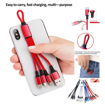 3-in-1 Keychain USB Cable