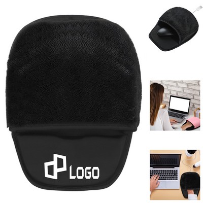 Usb Heated Mouse Pad W/ Half Cover