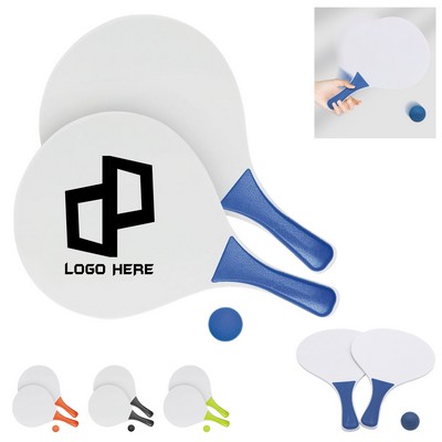 Beach Paddle Ball Set