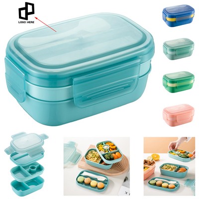 Large Capacity Three Layers Lunch Box