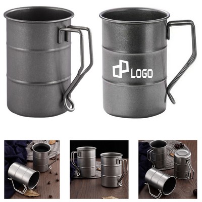 12Oz Vintage Stainless Steel Beer Mug