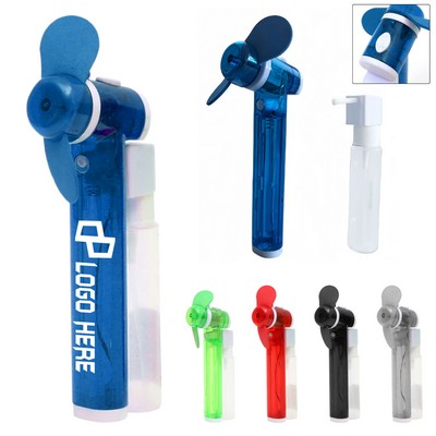Outdoor Mini Handheld Water Spray Fan