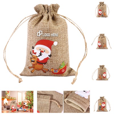 Medium Burlap Pouches