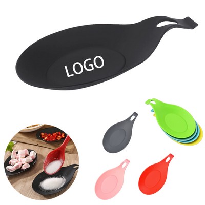 Silicone Spoon Cushion Flavor Dish Cushion Spoon Holder