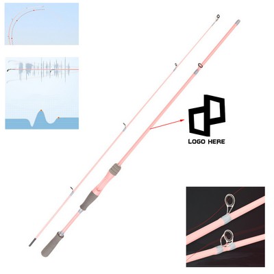 70.86" M Action Pink Macaron Luya Shank Single Pole