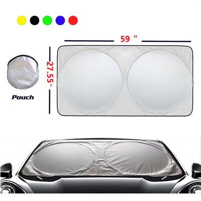 Car Folding Front Windshield Sunshade