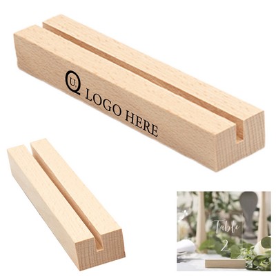 5.91" Beech Wooden Award Base