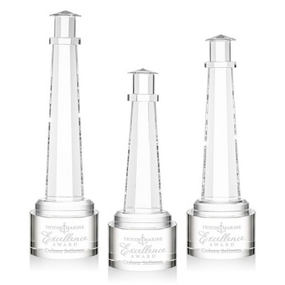 Lighthouse Award on Marvel Base - Clear