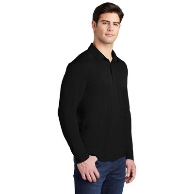 Sport-Tek Posi-UV Pro Long Sleeve Polo