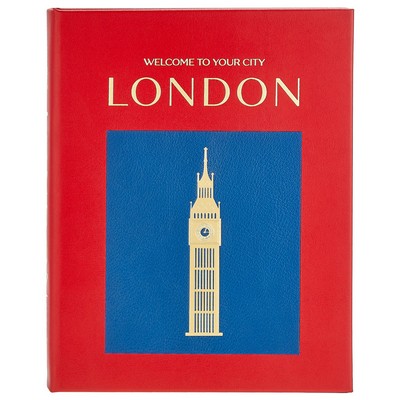 London Trope City Edition Bonded Leather Book