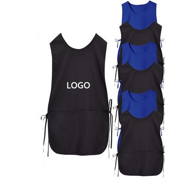 Unisex Custom Comfortable Polyester Cobbler Apron w/Pockets