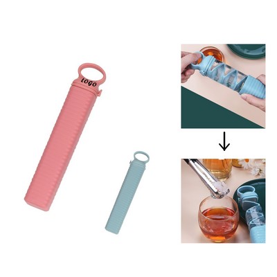 Portable PP and Silicone Ice Tray