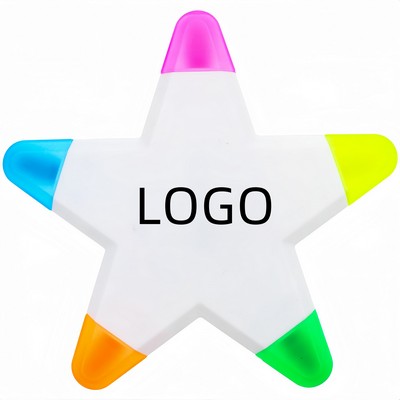 Star 5-Color Highlighter