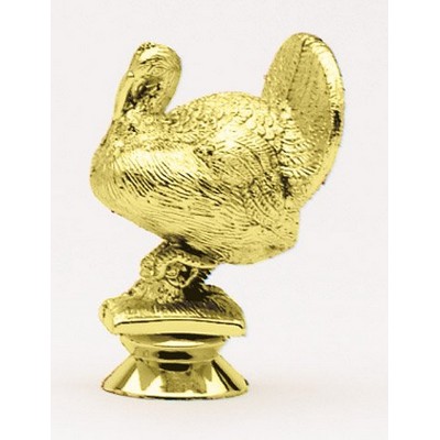 Gold Turkey Figure