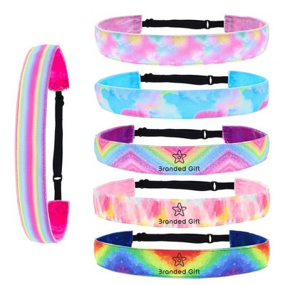 LGBT Pride Rainbow Adjustable Strechable Headband