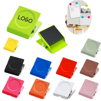 Metal Fridge Magnetic Memo Clips