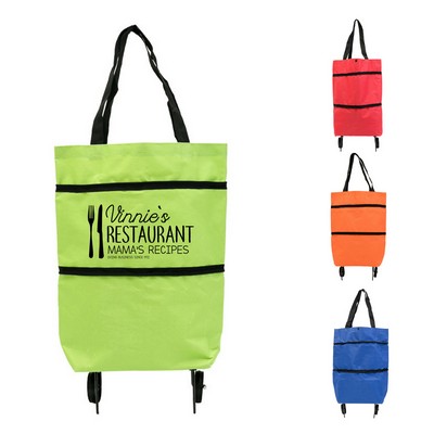 Foldable Shopping Trolley Bag