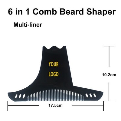 6" 1 Comb Beard Shaper