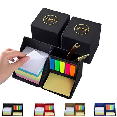 Storage Organizer with Sticky Notes