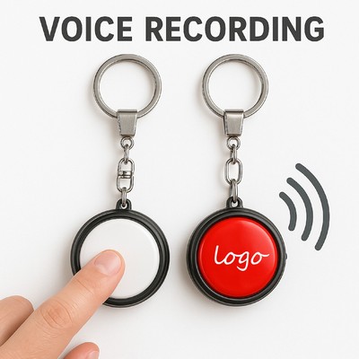 Custom Voice Recorder Keychain